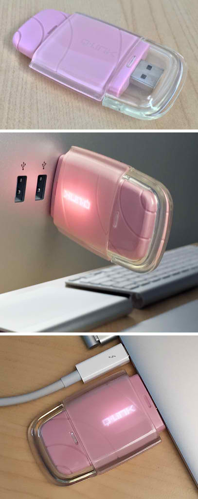 Q-Link SRT-3 (nimbus roz usb) - imagine 2